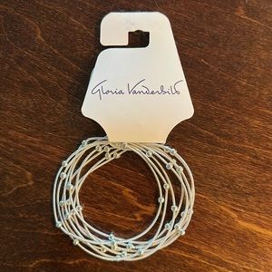 Gloria Vanderbilt flex chain ball Bracelet